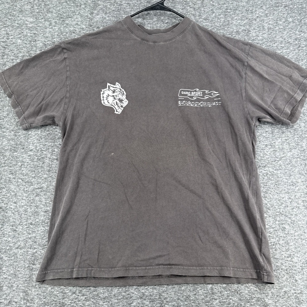 Darc Sport Bodybuilding Club Wolves SSDD NFGU Graphic Tee Mens Large 1293 2000